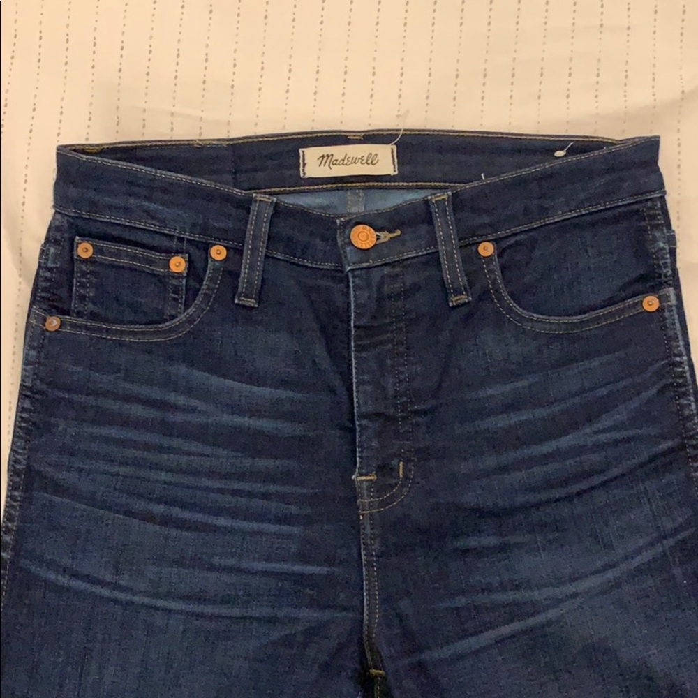 Madwell, high waist skinny jeans. Size 28 T